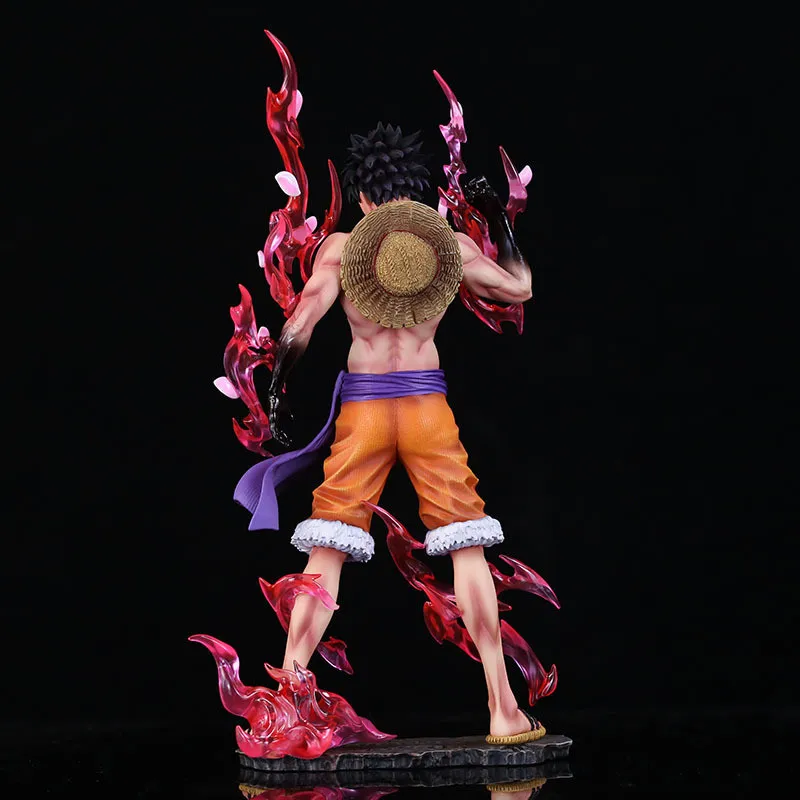 Figurine Manga One Piece Luffy Gear 2 Busoshoku Haki 24cm – Image 4