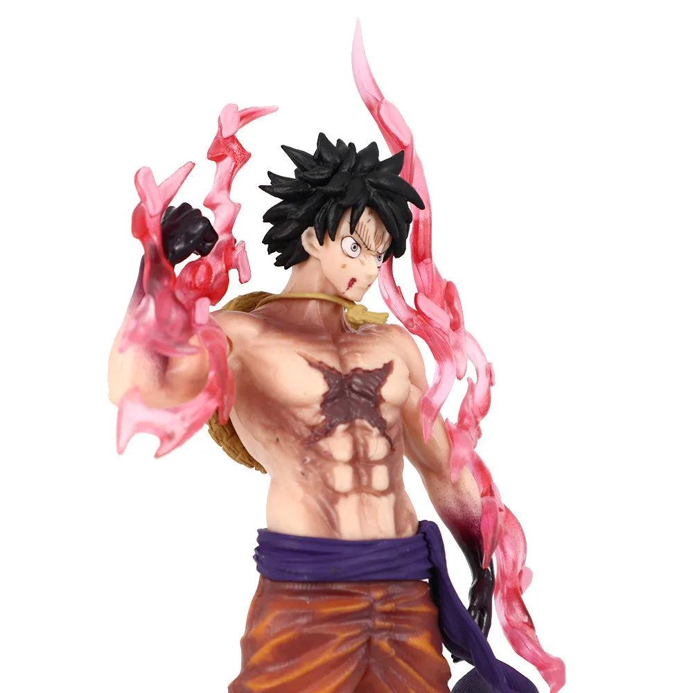 Figurine Manga One Piece Luffy Gear 2 Busoshoku Haki 24cm – Image 6