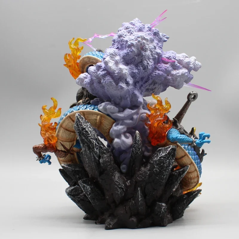 Figurine Manga One Piece Luffy Gear 5 vs Kaido 20cm – Image 5