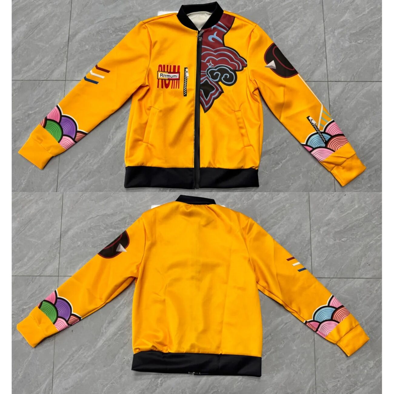 Veste KPOP Demon Hunter Rumi Enfant – Blouson Jaune Inspiré du Film – Image 4