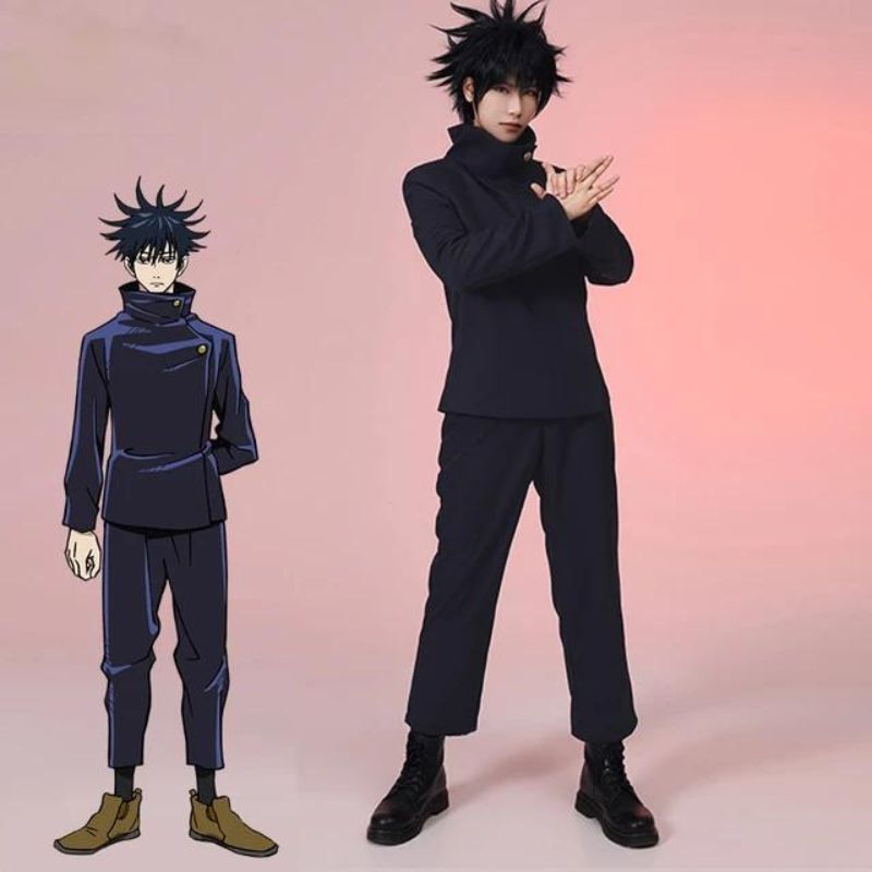 Cosplay Megumi Fushiguro Cosplay Anime Jujutsu Kaisen Noir