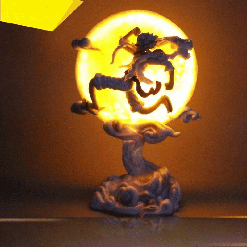 Figurine Manga One Piece Luffy Gear 5 Lune LED – Image 2